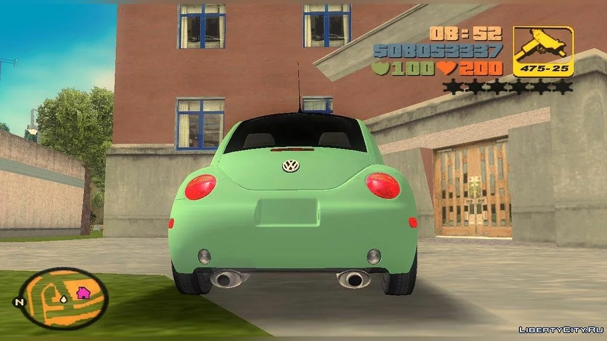 Volkswagen New Beetle / GTA 3