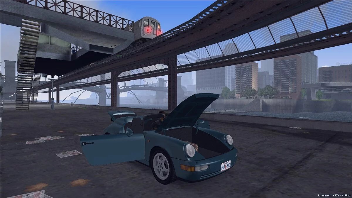 Porsche 911 Speedster Carrera 2 (964) 1992 / GTA 3