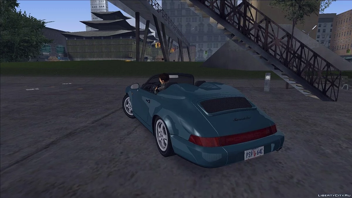 Porsche 911 Speedster Carrera 2 (964) 1992 / GTA 3
