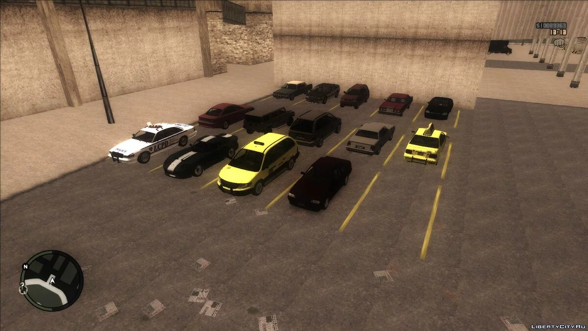 GTA IV Vehicles Pack for GTA III (beta) / GTA 3