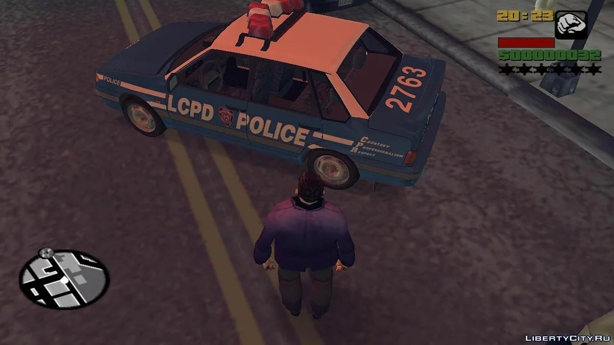 Лада 2115 "Самара" LCPD / GTA 3