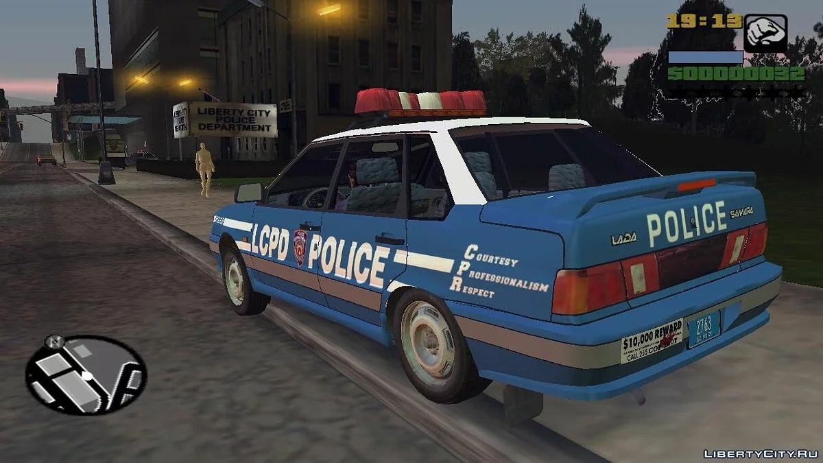 Лада 2115 "Самара" LCPD / GTA 3