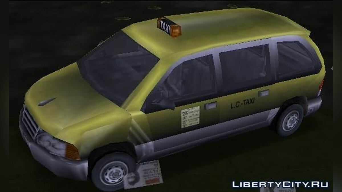 Скачать Blista Cabbie для GTA 3