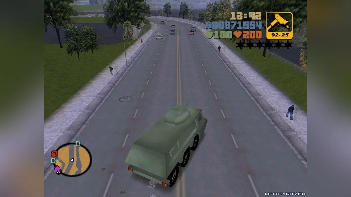 Beta APC Tank From Leaked Screen / GTA 3