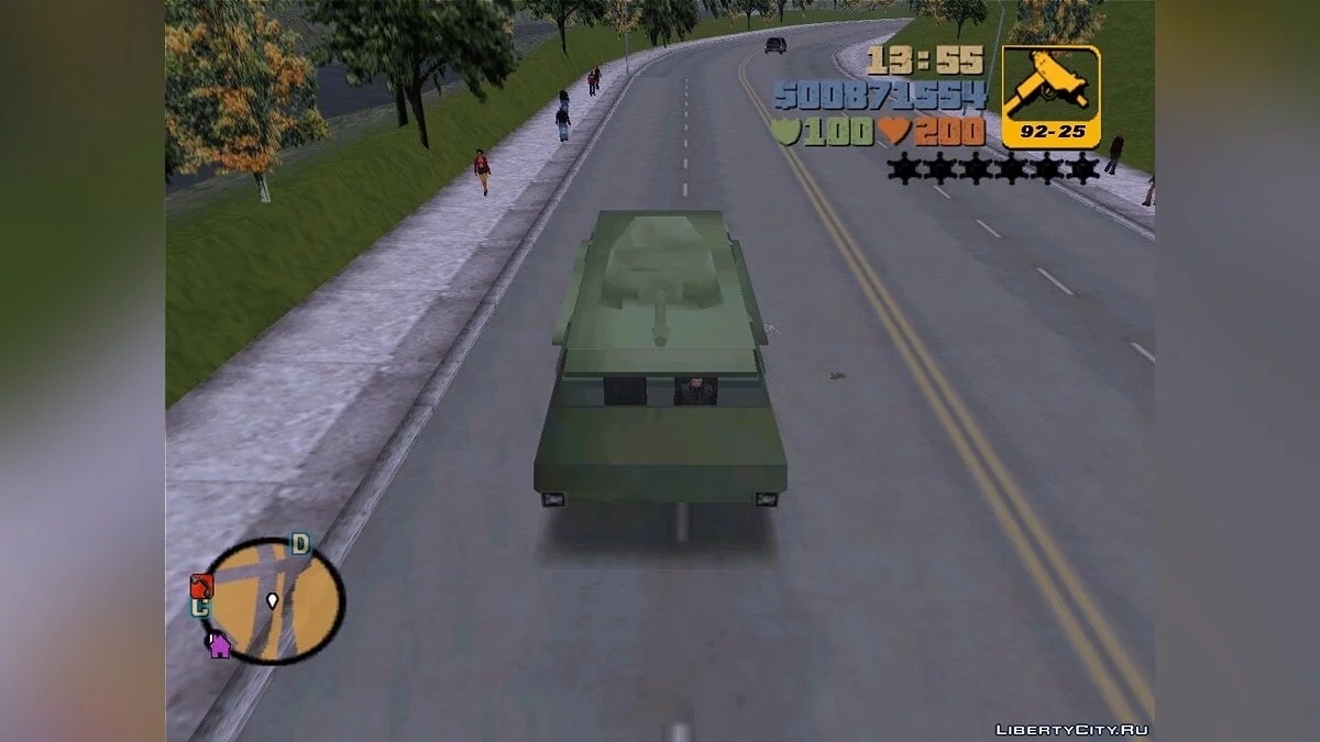 Beta APC Tank From Leaked Screen / GTA 3