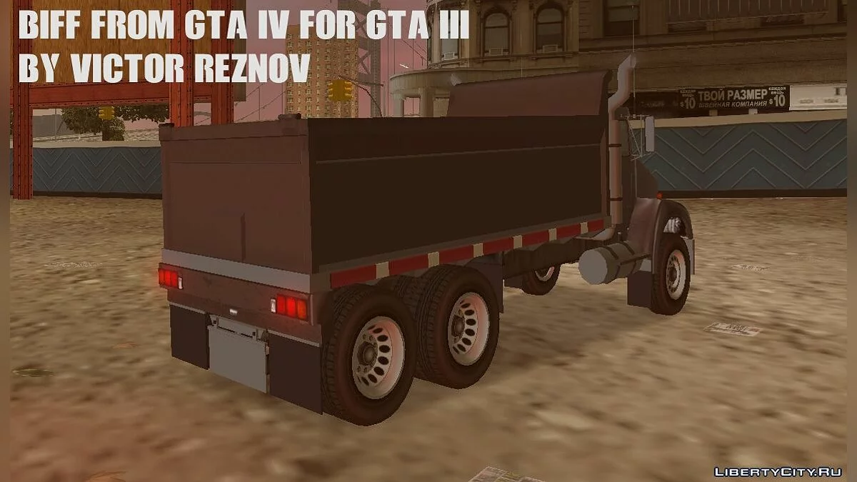 Biff from GTA IV for GTA III / GTA 3