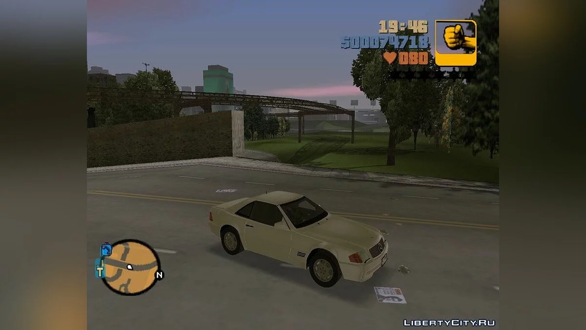 Mercedes - Benz 600SL (R129) 1992 / GTA 3