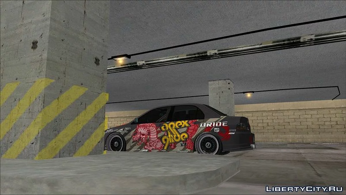 Mitsubishi Lancer Evolution 8 FQ400 / GTA 3