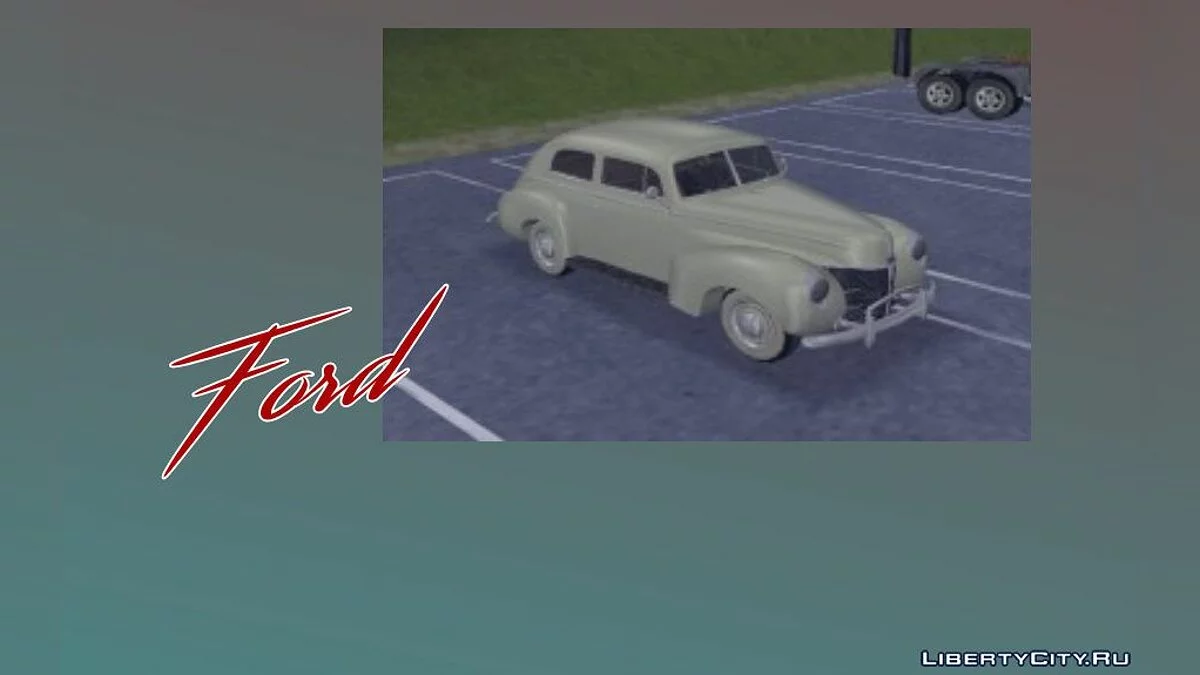 1940 Ford V8 Sedan / GTA 3