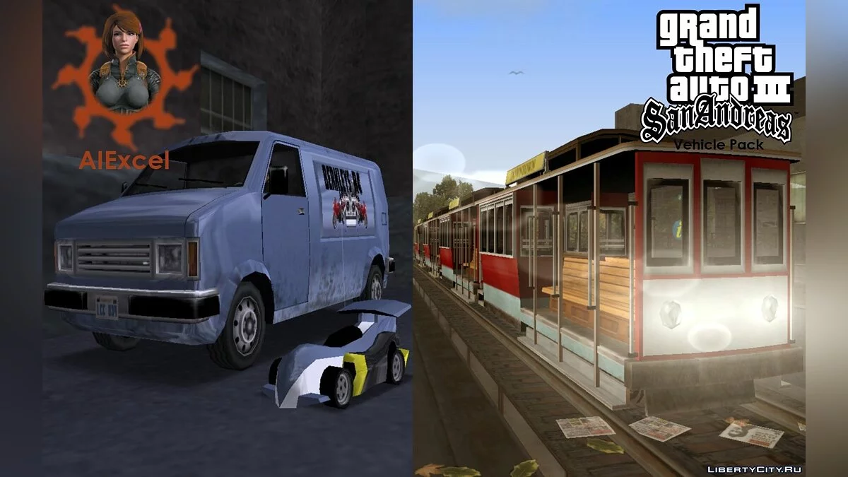 GTA San Andreas Vehicle Pack / GTA 3