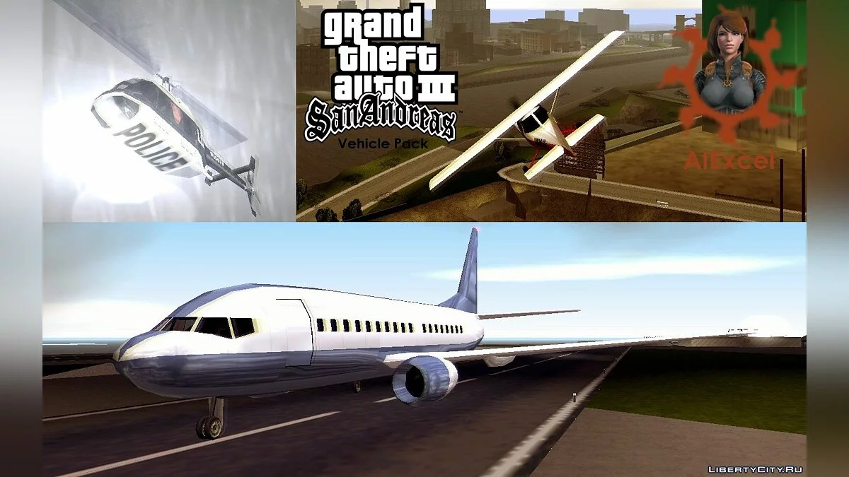 GTA San Andreas Vehicle Pack / GTA 3