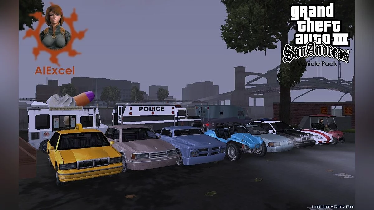 GTA San Andreas Vehicle Pack / GTA 3