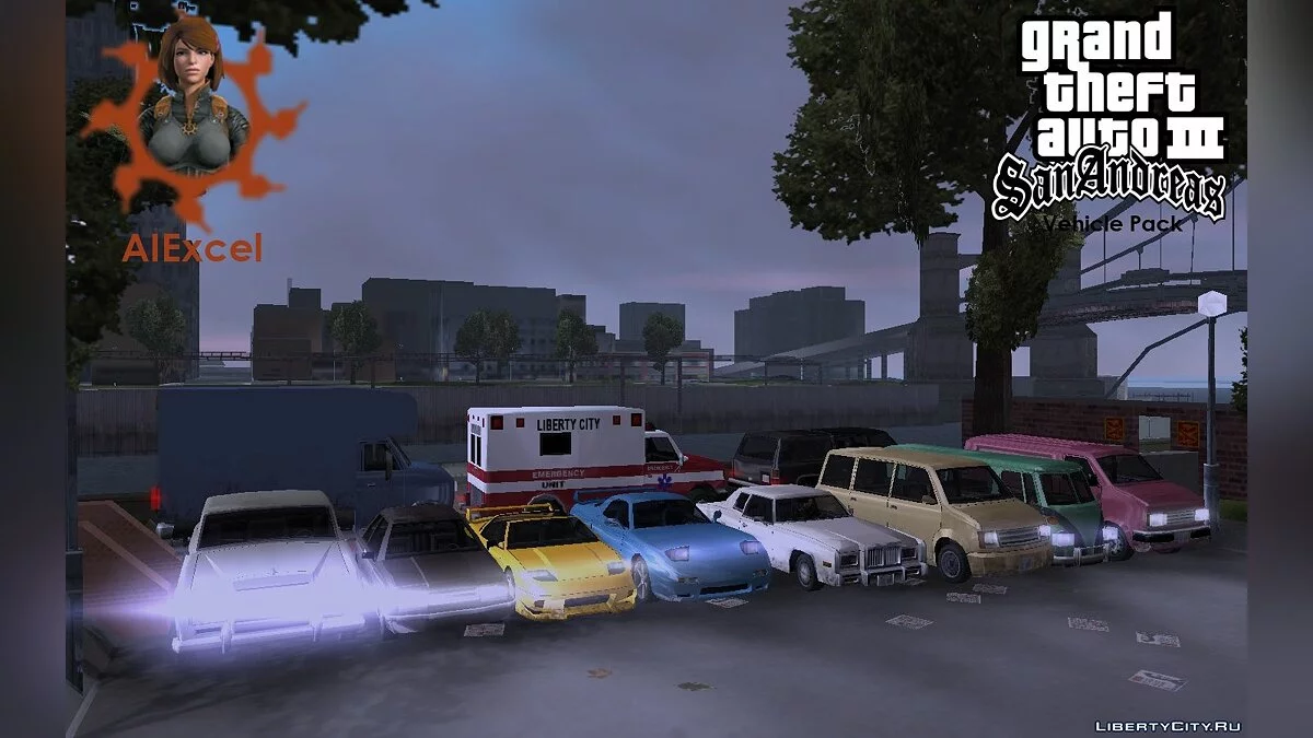 GTA San Andreas Vehicle Pack / GTA 3