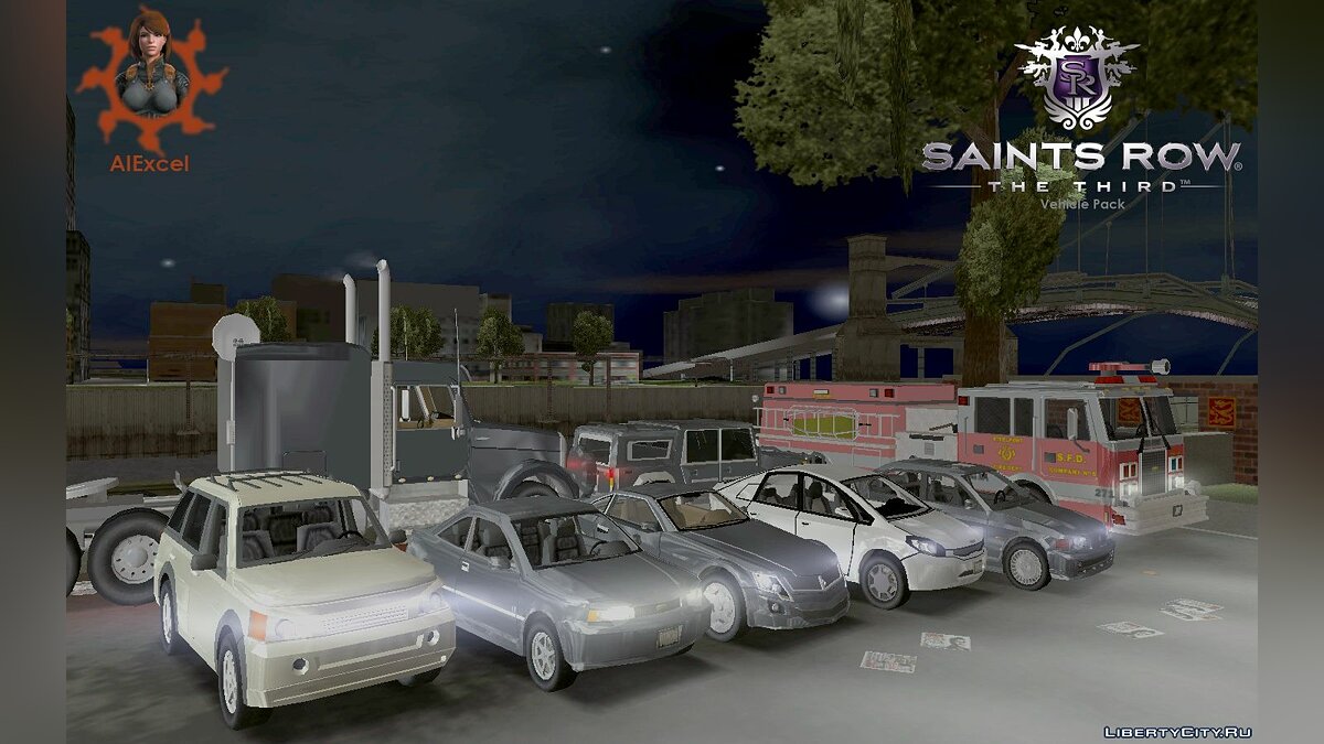 Скачать Saints Row The Third Vehicle Pack для GTA 3