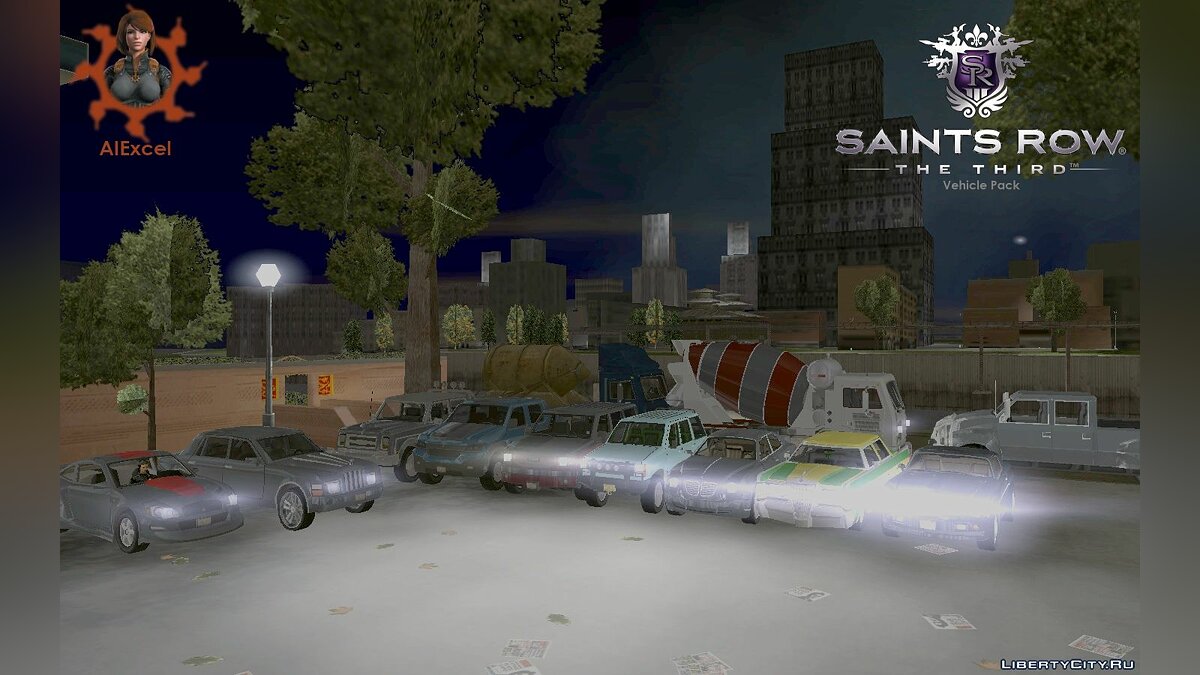 Скачать Saints Row The Third Vehicle Pack для GTA 3