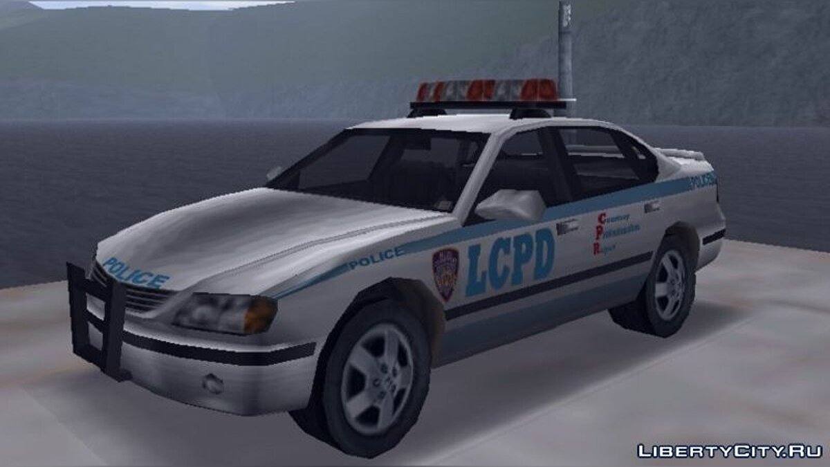 Замена машины Police (police.dff, police.dff) в GTA 3 (34 файла)