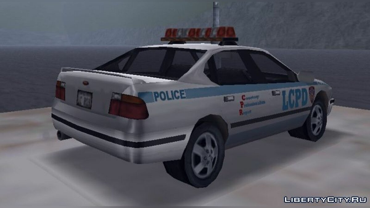 Замена машины Police (police.dff, police.dff) в GTA 3 (34 файла)