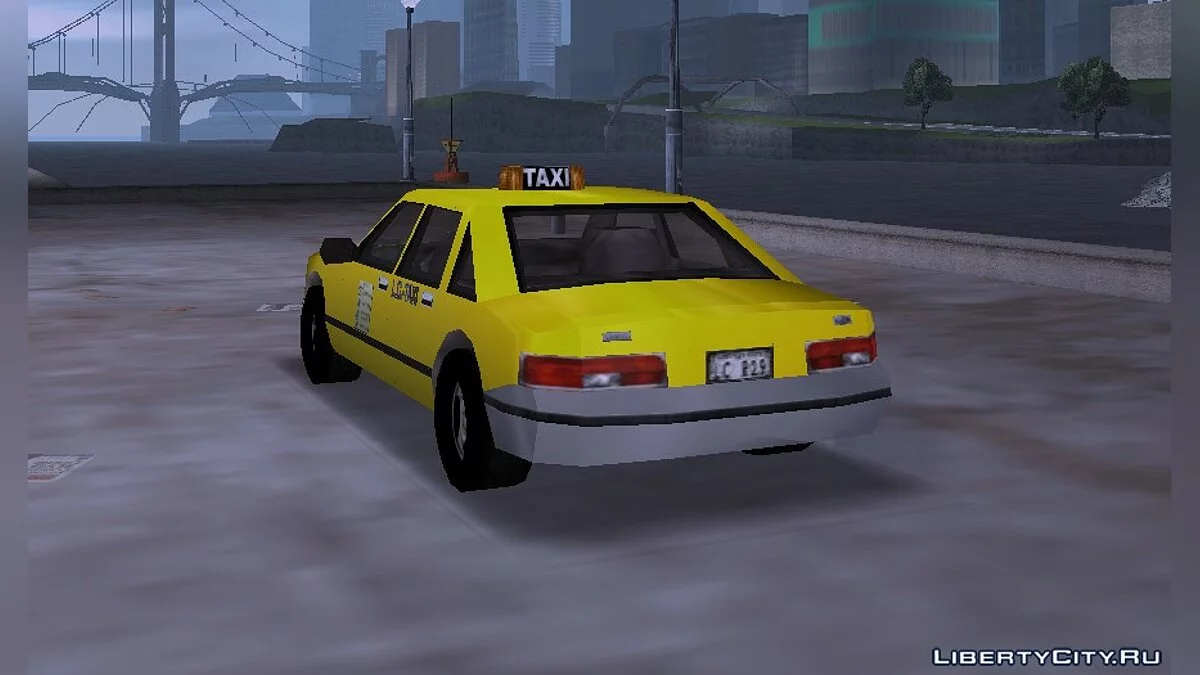 GTA 3: Beta Police car and Beta Taxi / GTA 3