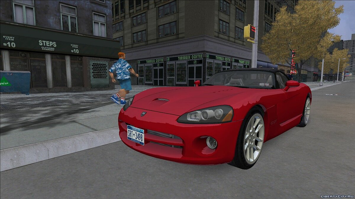 Скачать Dodge Viper SRT-10 2003 для GTA 3