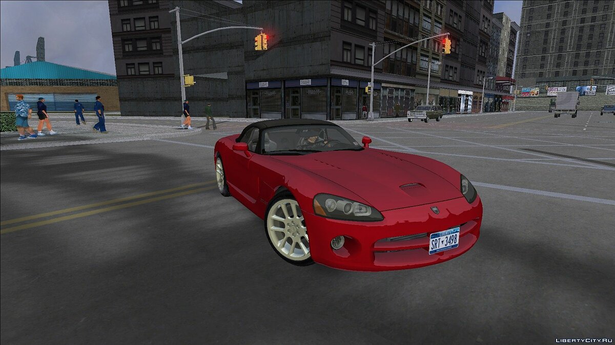 Скачать Dodge Viper SRT-10 2003 для GTA 3