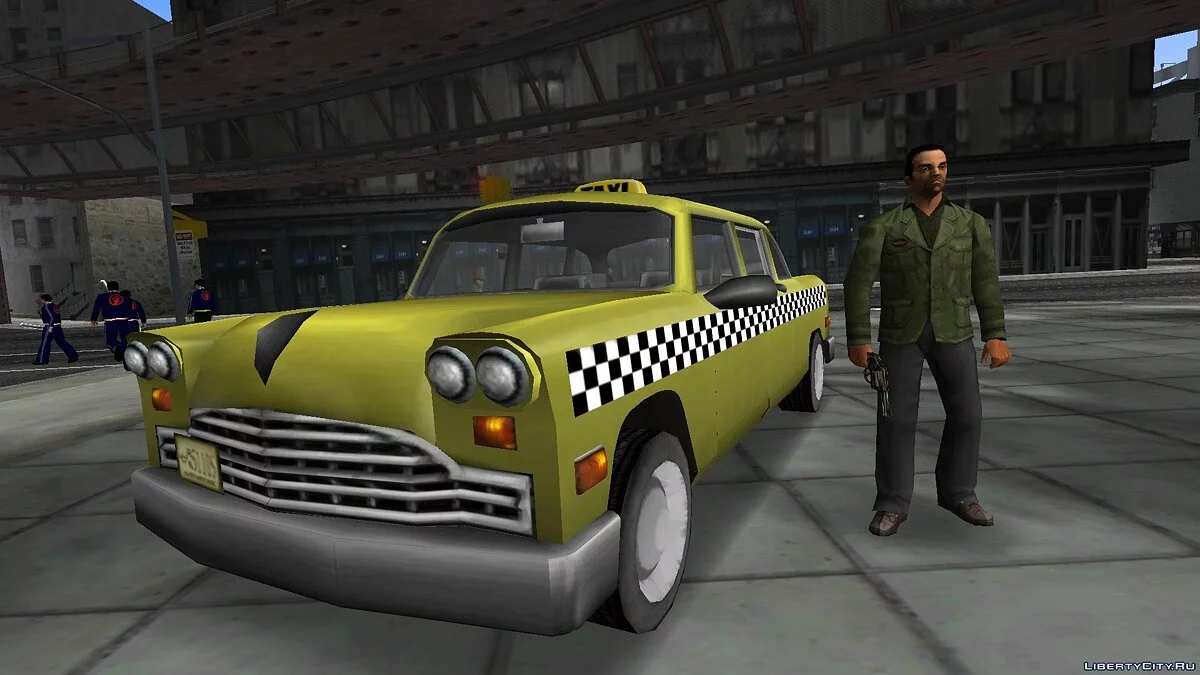 Cabbie Taxi Driver Style (для конкурса) / GTA 3