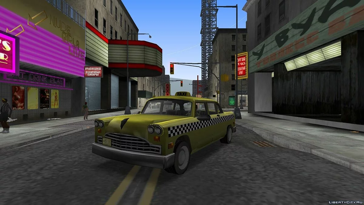 Cabbie Taxi Driver Style (для конкурса) / GTA 3