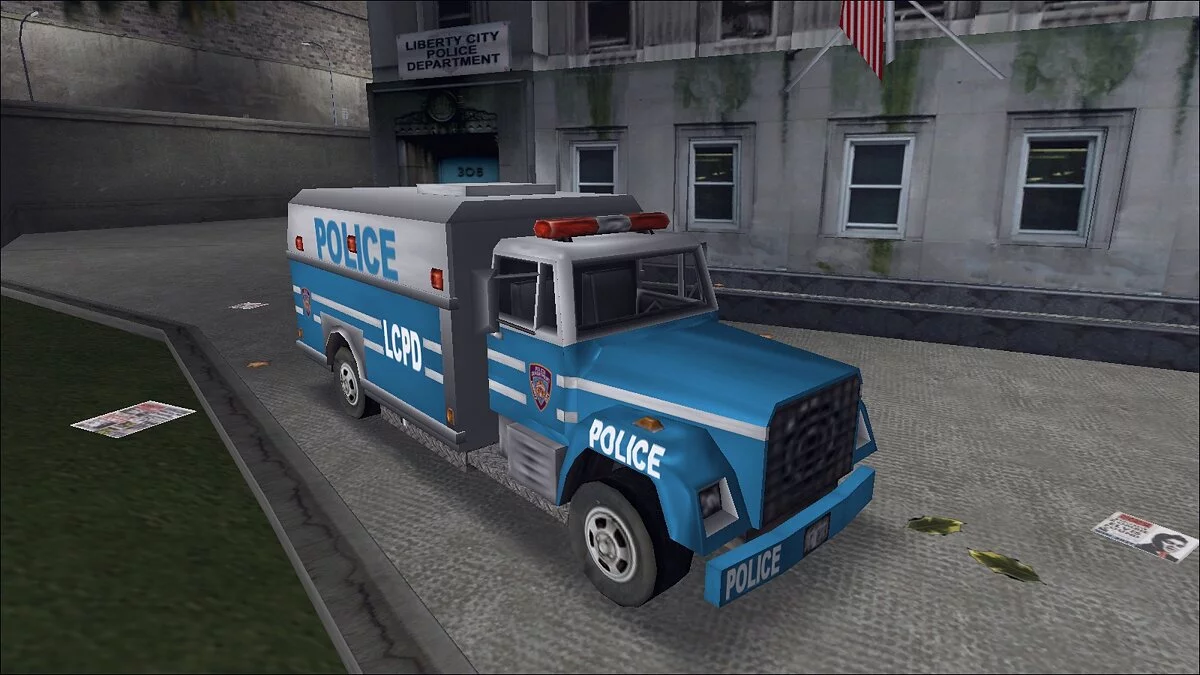 Beta Police Livery + New Extras / GTA 3