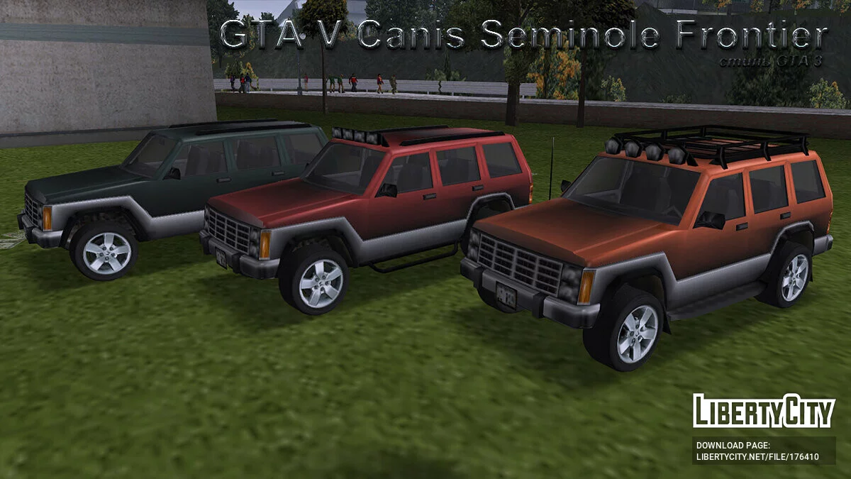 GTA 5 Canis Seminole Frontier (стиль GTA 3) / GTA 3