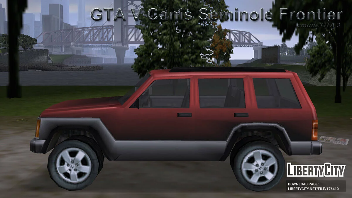 GTA 5 Canis Seminole Frontier (стиль GTA 3) / GTA 3