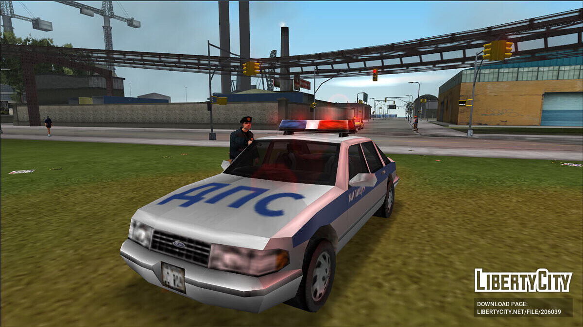 Скачать LCPD Cruiser - Милиция России для GTA 3