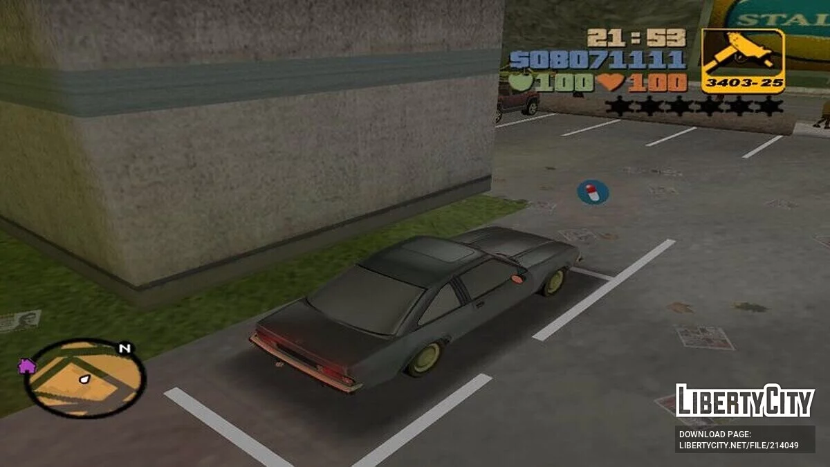 Opel Manta 1978 / GTA 3