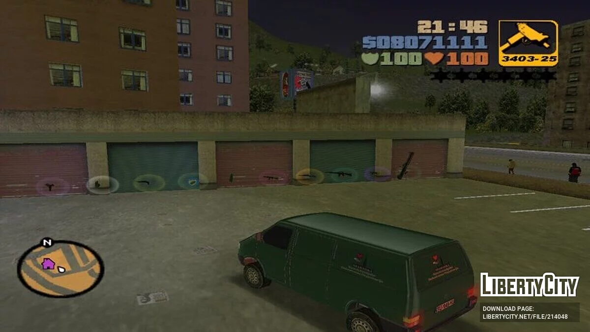 Volkswagen Transporter 1996 / GTA 3