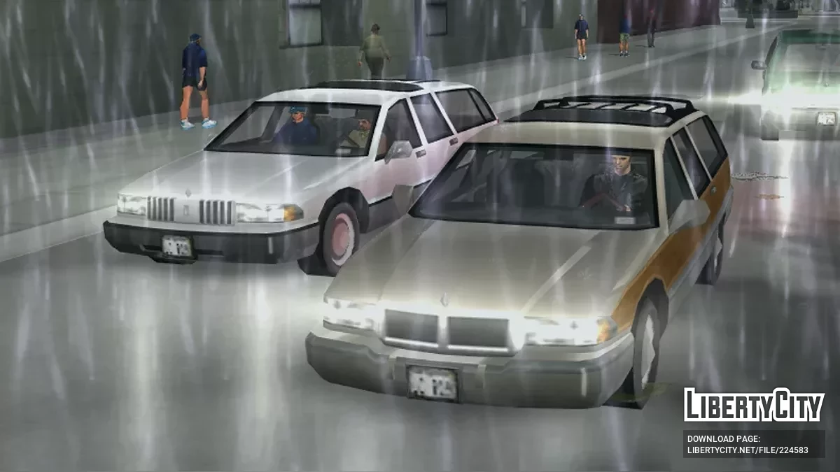 Willard Elegant '95 + Elegant Wagon & Classique Regina '92 (Pack) / GTA 3