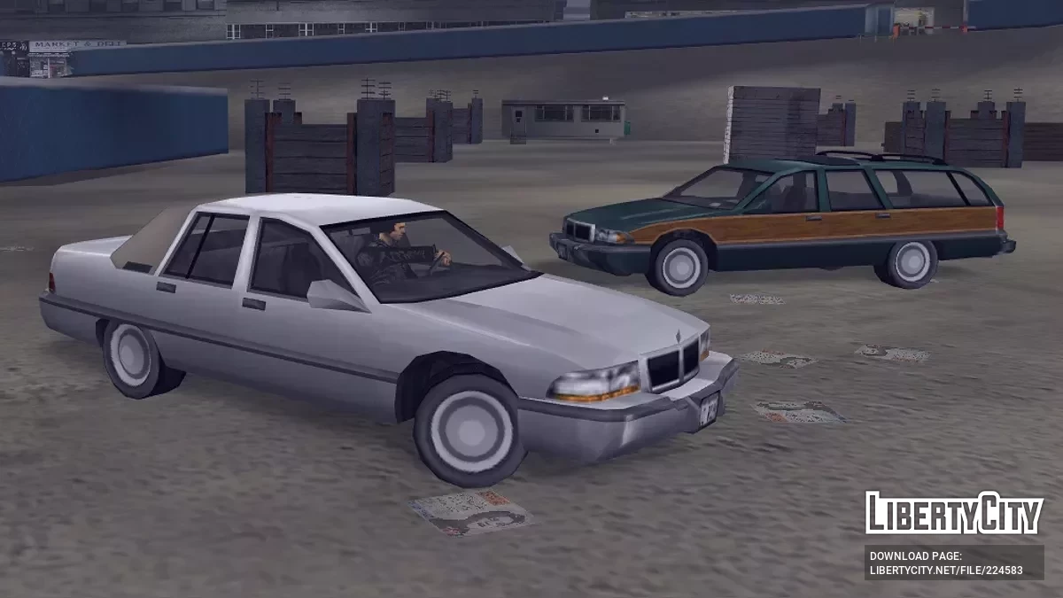 Willard Elegant '95 + Elegant Wagon & Classique Regina '92 (Pack) / GTA 3