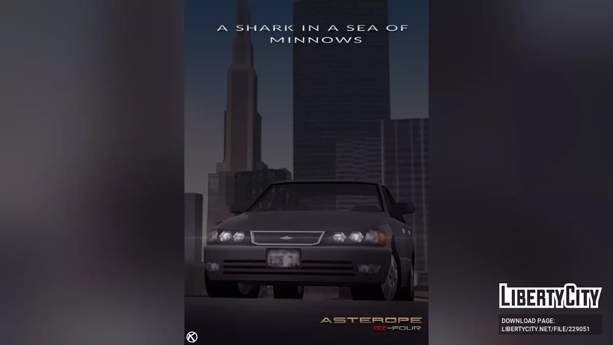 2001 Karin Asterope (Сборник транспорта) / GTA 3