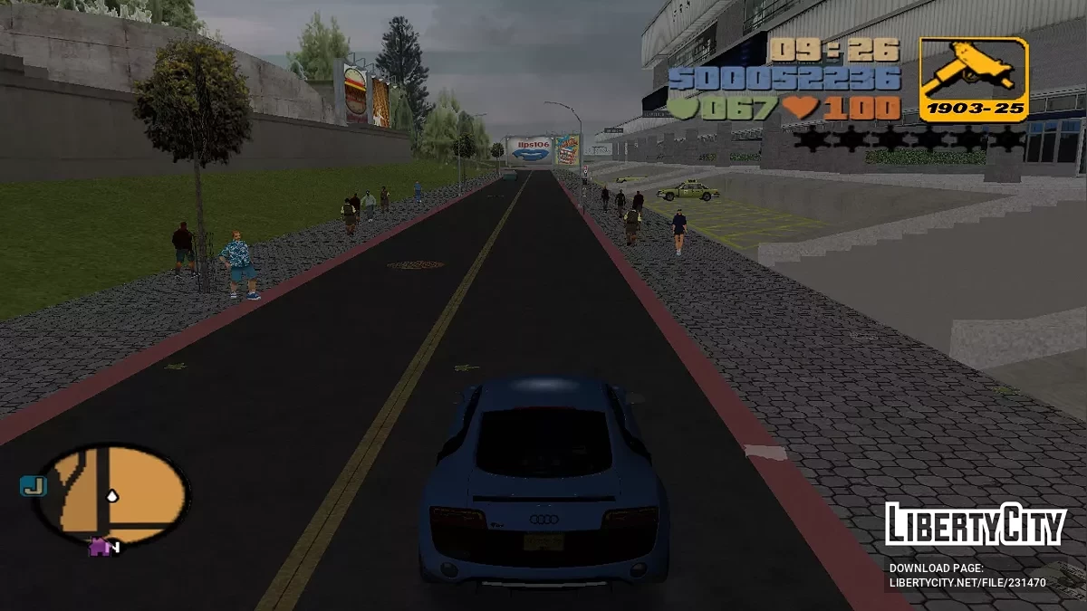 Audi R8 Coupé V10 Plus 5.2 FSI Quattro / GTA 3