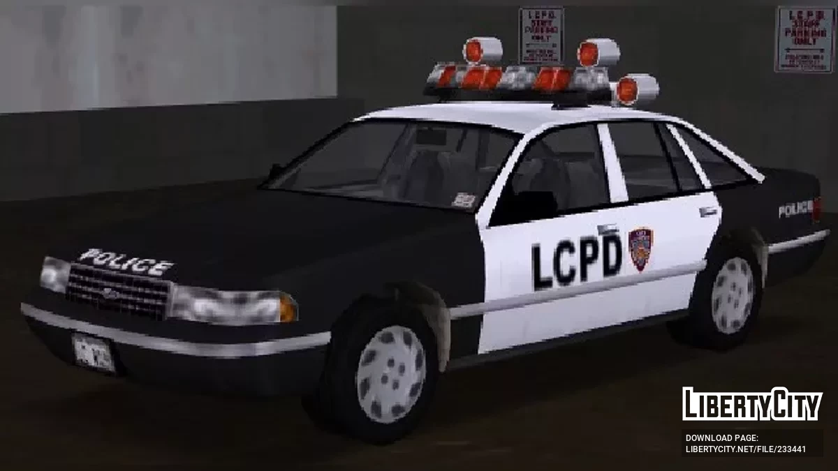 Эхо Крузер 1997 (Пак, III Такси, Полицейская Ремейк) / GTA 3