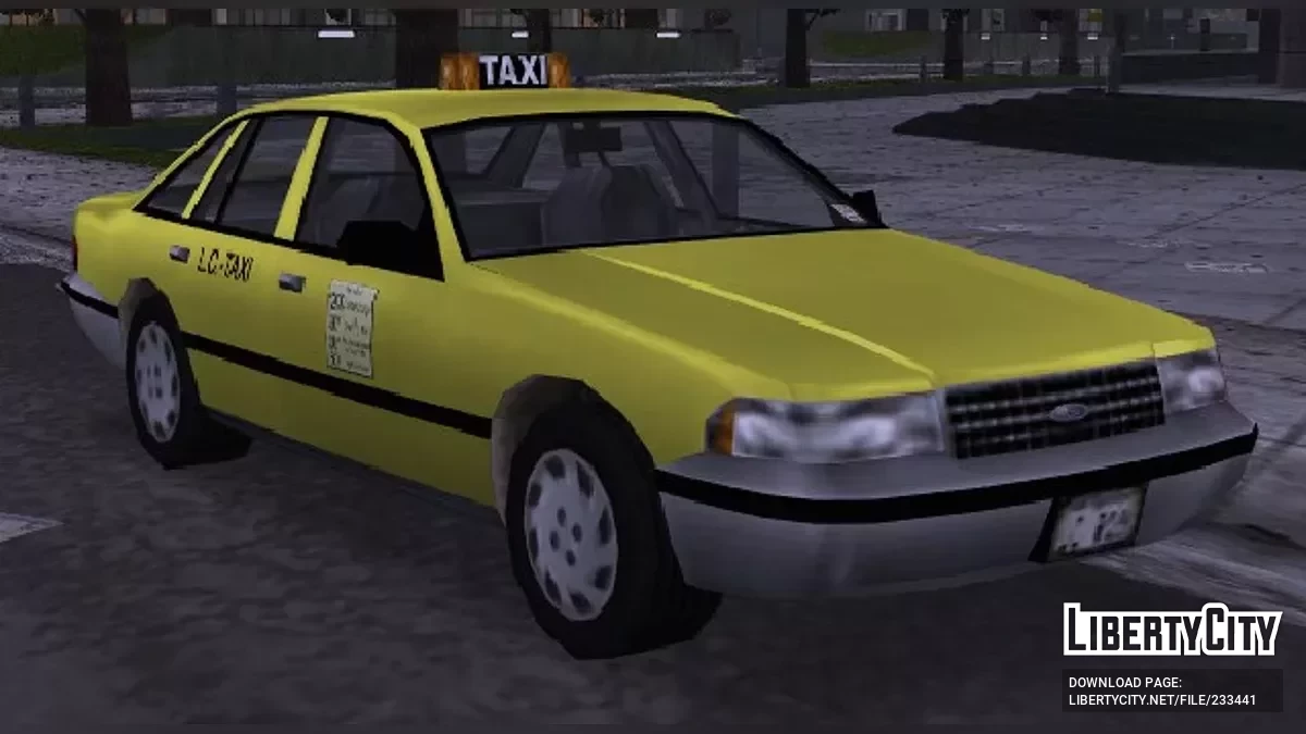 Эхо Крузер 1997 (Пак, III Такси, Полицейская Ремейк) / GTA 3