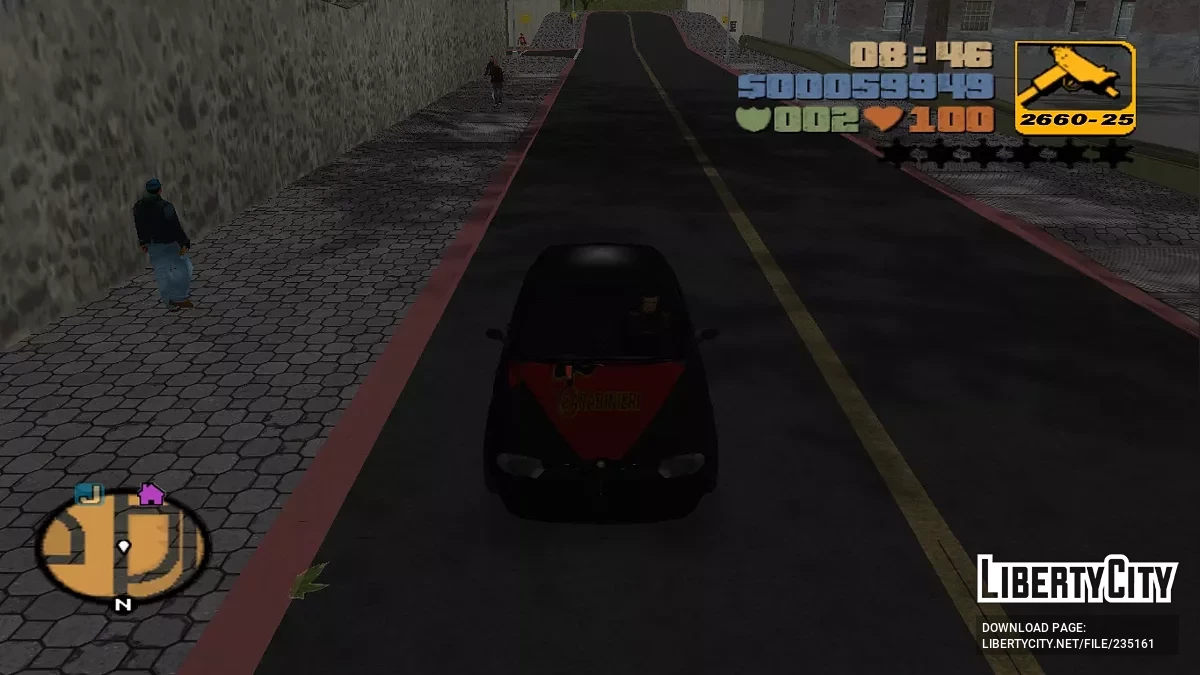 Альфа Ромео 156 Полиция и Жандармерия / GTA 3