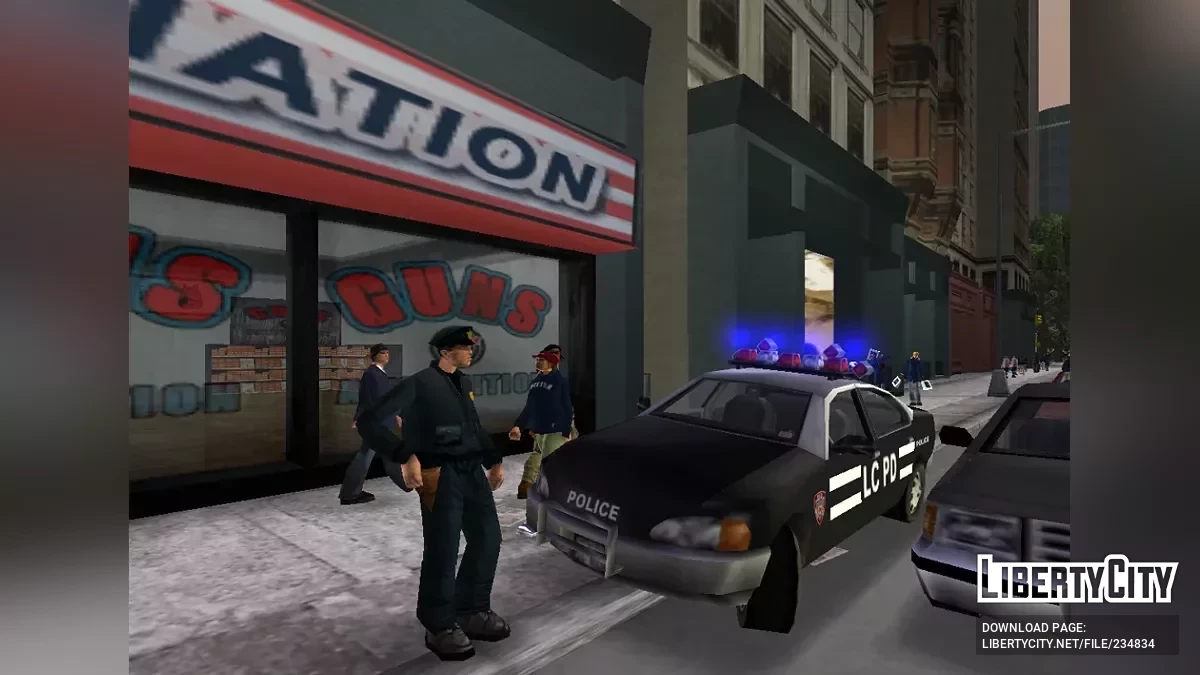 Полицейская Курума / GTA 3