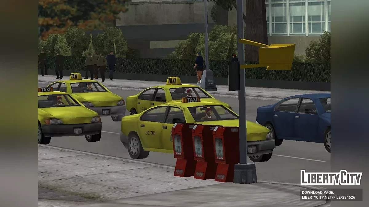 Kuruma-такси / GTA 3