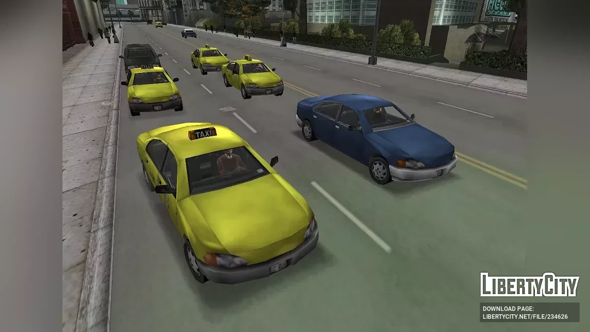 Kuruma-такси / GTA 3