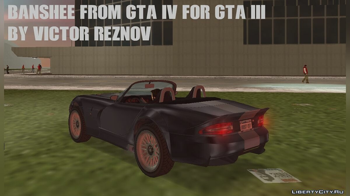 Banshee from GTA IV for GTA III for GTA 3 - Картинка #8