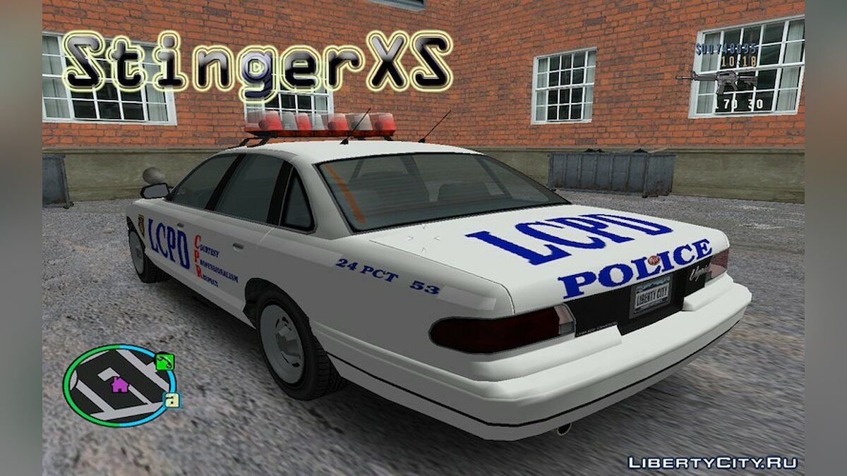 Vapid Police Cruiser for GTA 3 - Картинка #2