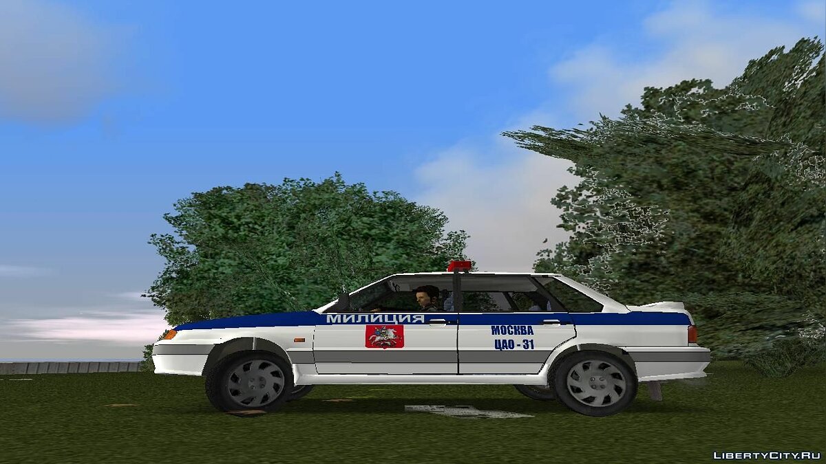 Vaz 2115 traffic police car for GTA 3 - Картинка #1
