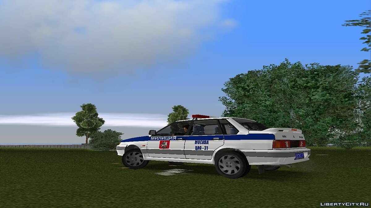 Vaz 2115 traffic police car for GTA 3 - Картинка #2