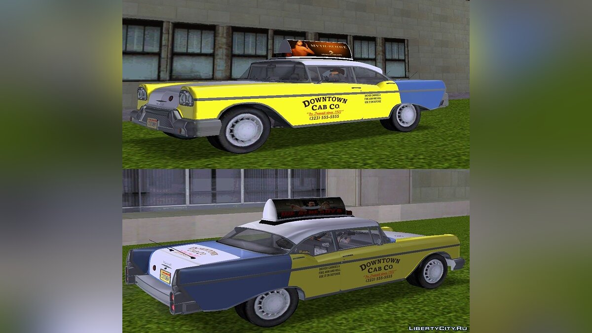 Declasse Cabbie для GTA 3 - Картинка #1