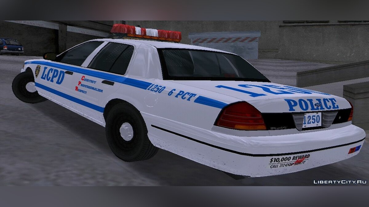 1998 Ford Crown Victoria Police Interceptor для GTA 3 - Картинка #2