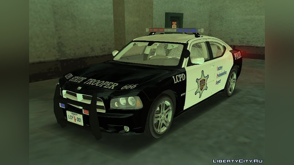 Dodge Charger R/T Police v2.0 для GTA 3 - Картинка #1