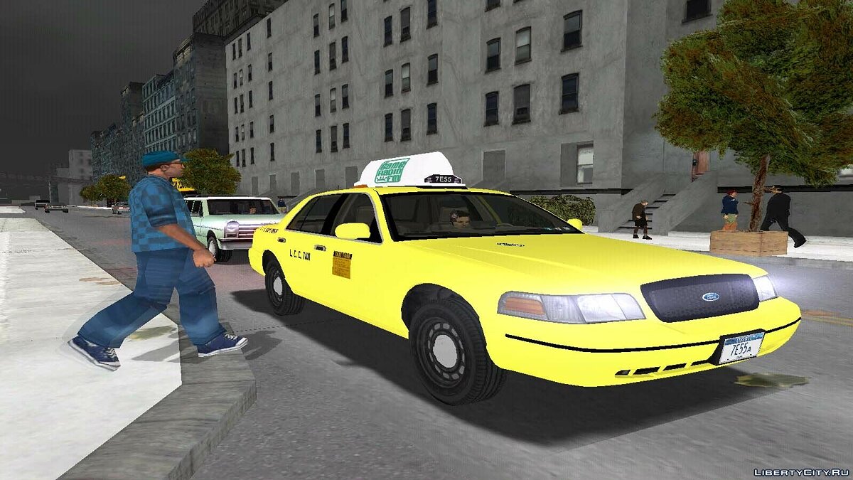 Crown Victoria Taxi Pack для GTA 3 - Картинка #4